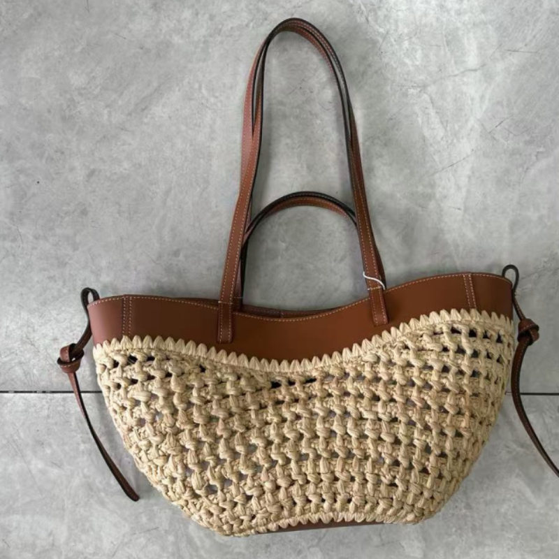 Markowa ażurowa torba plażowa  – Women Bags On Sale recenzja i cena