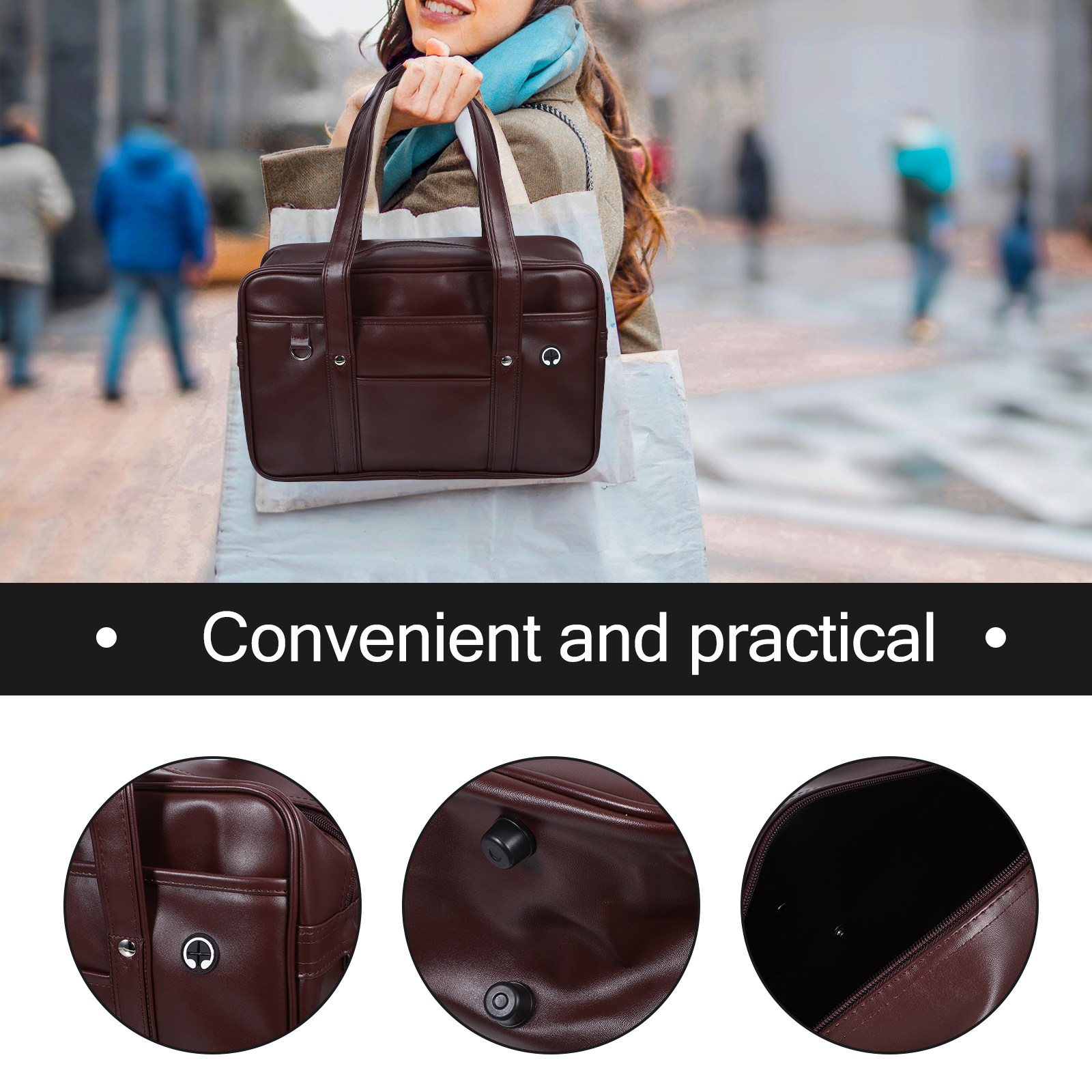 Duża, wodoodporna torba na lap – Women Hand Bags For Office recenzja i cena