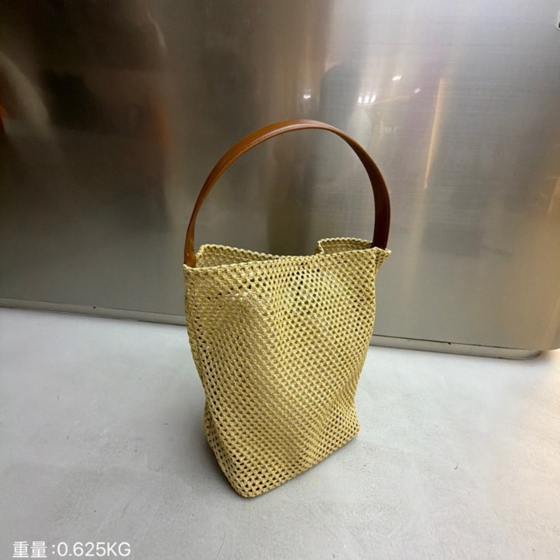 Torba z rafii w kontrastowych  – Women'S Raffia Bags recenzja i cena